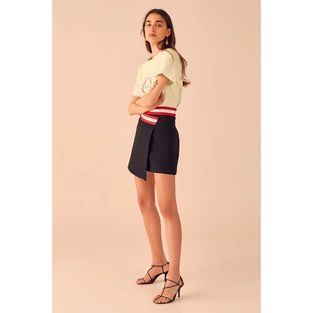 NWT C/MEO Collective Asymmetrical Mini Skirt - Size S - Picture 3 of 4